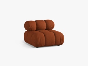 MODUL CANAPEA BELLIS, CARAMIZIU, CU TAPITERIE DIN TEXTIL STRUCTURAT LIBERTY, MICADONI - Img 2