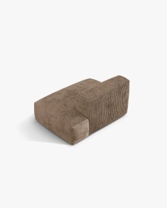 MODUL CANAPEA/COLTAR MARTINA, 133X106 CM, PE DREAPTA, GHINDA, TAPITAT CU TAPITERIE DIN TEXTIL COORDOI TILIA, MICADONI - Img 3