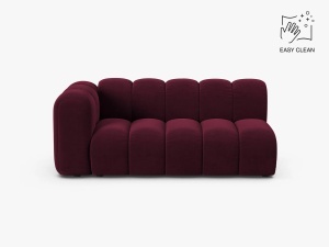 MODUL CANAPEA LUPIN, PE STANGA, 173 CM, VISINIU, CU TAPITERIE DIN TEXTIL CATIFEA VENUS, MICADONI