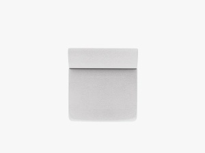 MODUL CANAPEA MILEY, CU SPATAR, GRI DESCHIS, CU TAPITERIE DIN TEXTIL BOUCLE BALOO, MICADONI - Img 3