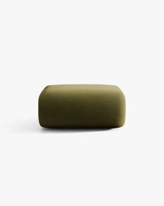 MODUL COLTAR NEO, VERDE MASLINIU INCHIS, 85X60 CM, TAPITAT CU TAPITERIE DIN TEXTIL BOUCLE BALOO, MICADONI