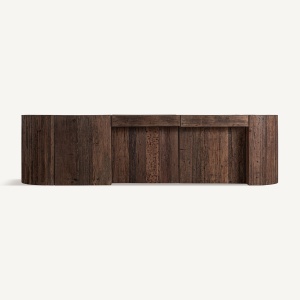 MODUL PENTRU PULT DE BAR LANDSHUT 37329, MARO, CONFECTIONAT DIN LEMN RECICLAT, STIL MODERN - Img 3