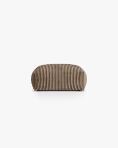 MODUL POUF CANAPEA/COLTAR MARTINA, 108X108 CM, GHINDA, TAPITAT CU TAPITERIE DIN TEXTIL CORDOI TILIA, MICADONI
