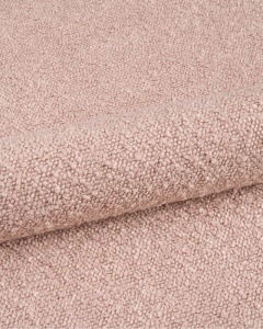MODUL PUF CANAPEA MOLINO, 100X100, ROZ PUDRAT, CU TAPITERIE DIN TEXTIL BOUCLE BALOO, MICADONI - Img 3