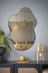 OGLINDA DE PERETE, ESSENT, 90X56CM, NEAGRA, ARTIM GROUP SELECTION