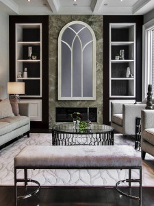 OGLINDA DECORATIVA 170CM, DUOMO, COD 194624, DIN STICLA SI POLYURETANE, STIL MODERN, SCHULLER