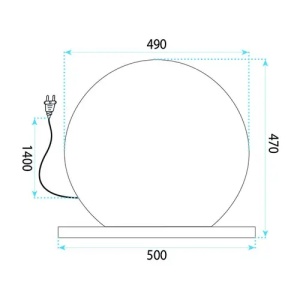 OGLINDA PENTRU MACHIAJ, CU LED, HOLLYWOOD L. 50 CM, AURIU, CALITATE SUPERIOARA - Img 7