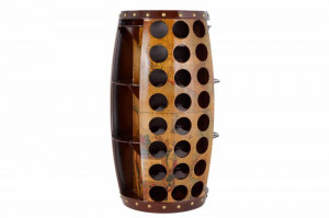 ORGANIZATOR DE VINURI, SEVEN SEAS 95CM, LEMN, ALB, COD 43564, MODEL DEOSEBIT - Img 5