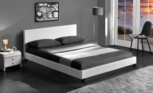 PAT DUBLU PAGO 160 ALB STIL MODERN HALMAR