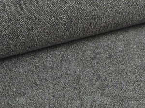 PAT TAPITAT ERIC, 140X200, GRI INCHIS, CU TAPITERIE DIN TEXTIL BOUCLE SICURO, MICADONI - Img 5