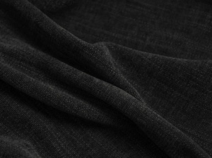 PAT TAPITAT MARTINA, 180X200, NEGRU, SOMIERA RABATABILA, CU TAPITERIE DIN TEXTIL STRUCTURAT BOSTON, MICADONI - Img 5