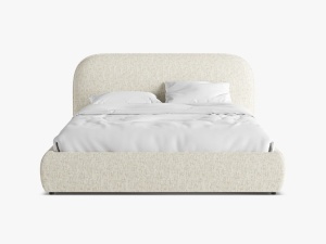 PAT TAPITAT, MURADA, 200x200, MELANJ GRI BEJ, CU TAPITERIE DIN TEXTIL CHENILLE TRACY, MICADONI