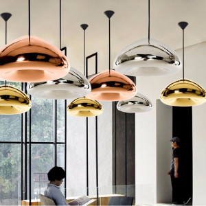 PENDUL MIRROR ROSE GOLD APP321-1CP, 29x15,5 cm, ROZ AURIU, DIN STICLA, STIL MODERN, TU - Img 5