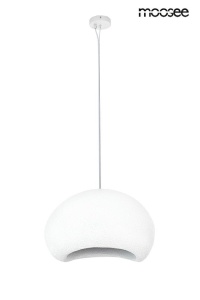 PENDUL NEST 40, ALB, CONFECTIONAT DIN RASINA, STIL MODERN - Img 2