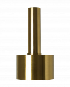 PENDUL OSTI B GOLD SINGLE, 14x100 cm, AURIU, DIN ALUMINIU, STIL MODERN, TU - Img 3