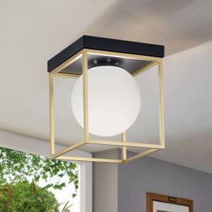 Plafoniera de tavan Gold White APP1166-1C - Img 2