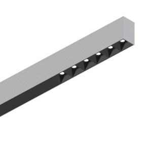 PLAFONIERA FLUO ACCENT 1200 3000K ALUMINUM IDEAL LUX