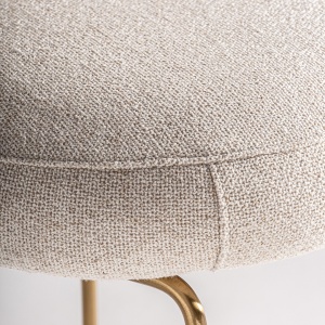 SCAUN BAR TRESIVIO 98CM, DIN METAL SI TEXTIL SI IN, STIL MODERN, VICAL HOME - Img 5
