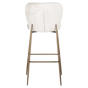 SCAUN DE BAR DARBY CREAM FUSION 02, S4713, CONFECTIONAT DIN 100% POLIESTER SPUMA SI METAL, RICHMOND INTERIORS - Img 2