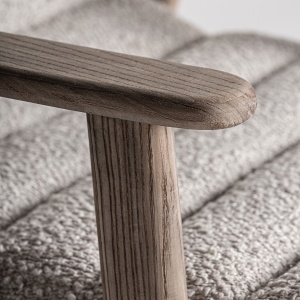 SCAUN DE BAR JACQUARD 106CM, DIN LEMN SI TEXTIL, STIL MODERN, VICAL HOME - Img 5