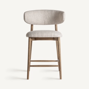 SCAUN DE BAR LAIRES 96CM, DIN LEMN DE FRASIN SI TEXTIL, STIL MODERN, VICAL HOME - Img 2