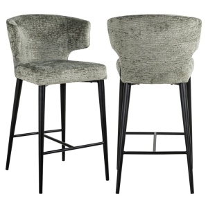 SCAUN DE BAR TAYLOR THYME FUSION 206, S4715, CONFECTIONAT DIN 100% POLIESTER SPUMA SI METAL, RICHMOND INTERIORS
