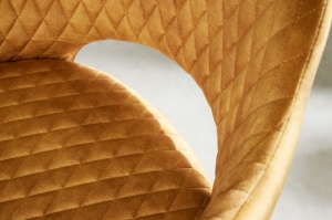 SCAUN DE BIROU, PARIS, CATIFEA GALBEN MUSTAR, DESIGN MODERN, ARTIM GROUP SELECTION - Img 6