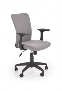 SCAUN DE BIROU PENTRU COPII NODY GRI/NEGRU STIL MODERN HALMAR