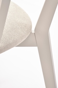 SCAUN DINING STIL BUGGI 2, CASMIR, CONFECTIONAT DIN LEMN MASIV DE FAG SI TAPITERIE DIN TEXTIL CURIO, STIL MODERN - Img 6