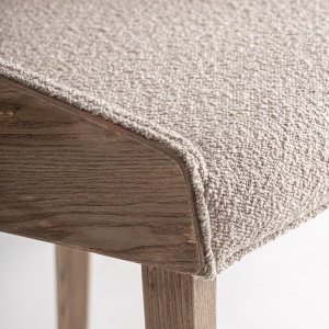 SCAUN DINING TREBAS, DIN LEMN DE FRASIN SI TEXTIL, DESIGN EXCLUSIVIST, VICAL HOME - Img 5