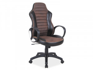 SCAUN DIRECTORIAL DE BIROU Q-212 MARO/NEGRU STIL MODERN