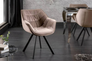 SCAUN, DUTCH COMFORT ERGONOMICE, CATIFEA BEJ/GRI, DESIGN MODERN - Img 7