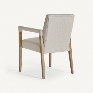 SCAUN ELEGANT BAENA, DIN LEMN DE MESTEACAN SI TEXTIL IN, STIL COLONIAL, VICAL HOME - Img 4