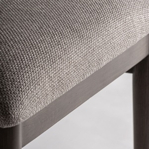 SCAUN ELEGANT LAIVES, DIN LEMN DE FRASIN MARO SI TEXTIL, DESIGN CONTEMPORAN, VICAL HOME - Img 6