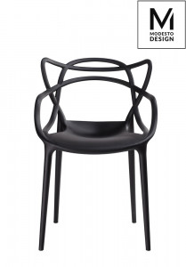 SCAUN NEGRU DIN POLIPROPILENA HILO STIL MODERN - Img 3