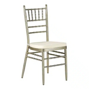 SCAUN PENTRU EVENIMENTE, CHIAVARI AMERICAN, CU PERINITA, DIN MATERIAL PLASTIC FOARTE REZISTENT, SAMPANIE, STIVUIBIL - Img 6