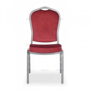 SCAUN PENTRU SALA EVENIMENTE/CONFERINTA MAESTRO M01A, ROSU/ARGINTIU, MEX - Img 2