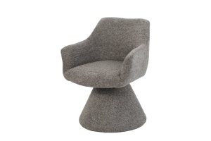 SCAUN ROTATIV, AMBIENTO, REALIZAT DIN MATERIAL TEXTIL, CULOARE MARO, ARTIM GROUP SELECTION - Img 7