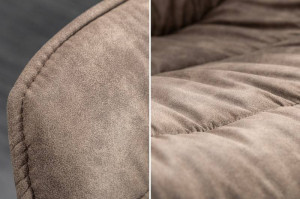 SCAUN, THE DUTCH COMFORT, TAUPE, CATIFEA, STIL RETRO VINTAGE - Img 8