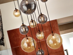 SCHULLER, LUSTRA DE MARI DIMENSIUNI, DARK, 60CM, REALIZATA DIN METAL SI LED, ARTIM GROUP SELECTION - Img 3