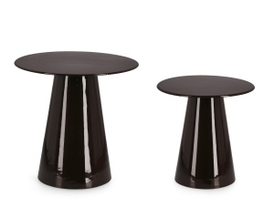 SET 2 MASUTE SALEMA, NEGRE, CONFECTIONATE DIN OTEL, STIL MODERN - Img 2