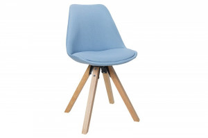 SET 4 SCAUNE ALBASTRE SCANDINAVIA 38134 - DESIGN SCANDINAV - Img 2
