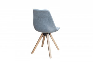 SET 4 SCAUNE GRI SCANDINAVIA 36273 DESIGN SCANDINAV - Img 3