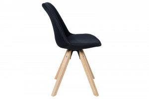 SET 4 SCAUNE NEGRE SCANDINAVIA 38124 - DESIGN SCANDINAV - Img 3