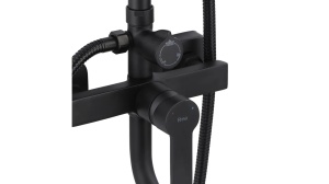 SET DE DUS ARGUS, NEGRU MAT, DIN ALAMA, CALITATE SUPERIOARA - Img 5