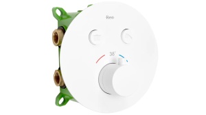 SET DE DUS INCASTRAT REA LUNGO MILER + BOX, ALB MAT, DIN ALAMA, CALITATE SUPERIOARA - Img 5