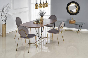 SET DINING - MASA MANCHESTER CU 4 SCAUNE K362, STIL MODERN, HALMAR - Img 1