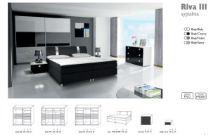 SET DORMITOR RIVA III 240 CM - Img 1