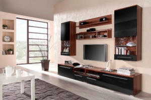 SET LIVING CU LED LUNA NUC/NEGRU LUCIOS DESIGN MODERN CM - Img 2