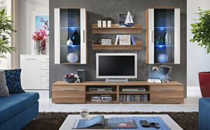 SET LIVING MODULAR CU LED GALINO G 23 NNWH GG STIL MODERN ASM